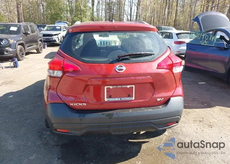 2018 Nissan Kicks Sv из США, поврежденный, VIN 3N1CP5CU9JL537106